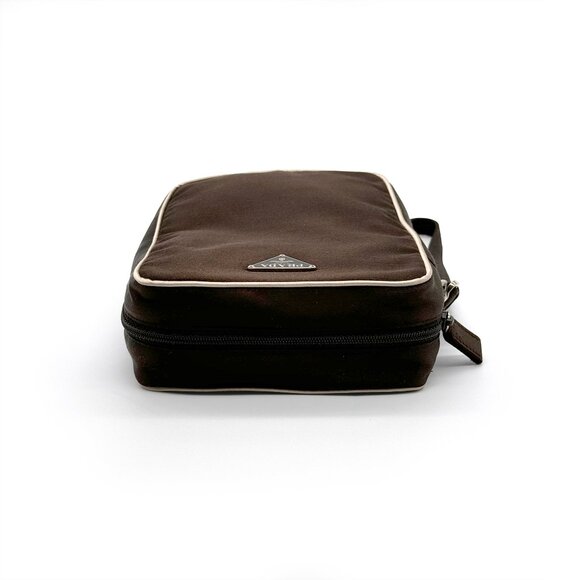 NWOT Prada Satin Bag + Set of 5 Prada Tinted Lip Balms RARE!! - Picture 12 of 15